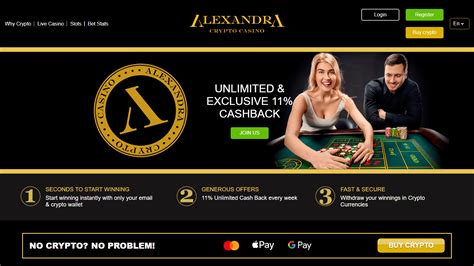 Alexandracasino Login