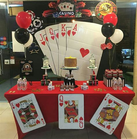 Aniversario Decoracoes Casino Tema