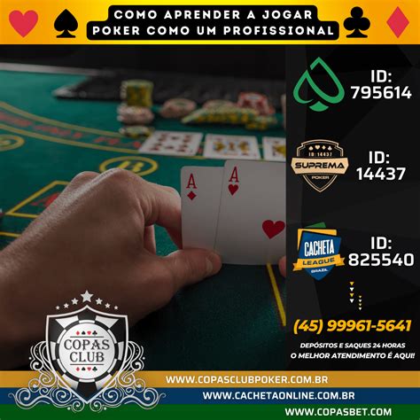 Aprender A Jogar Poker Profissional