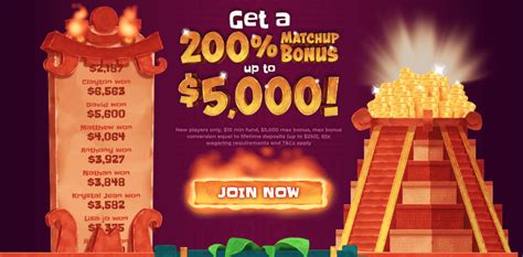 Aztec Wins Casino Bonus