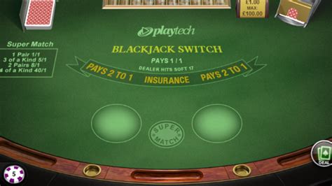 Blackjack Switch Pensilvania