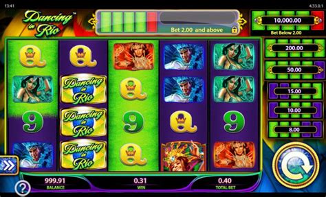 Dancing In Rio Slot Gratis