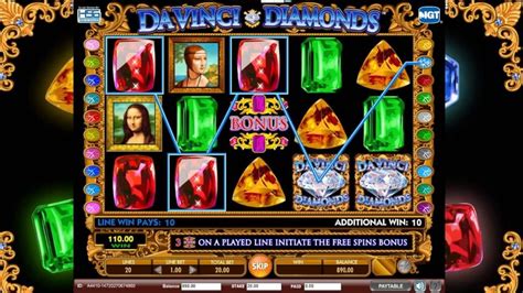 Davinci Diamantes Online Slots Livres