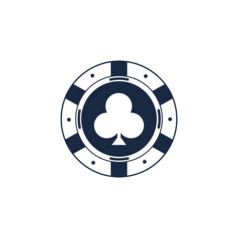 Faculdade Logotipo Fichas De Poker