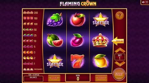 Flaming Crown 3x3 888 Casino