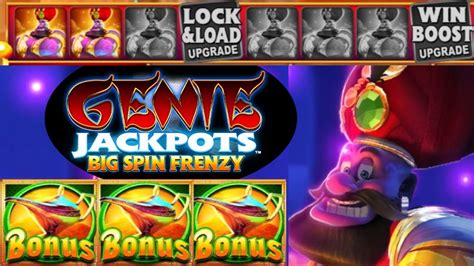 Genie Jackpots Big Spin Frenzy Bodog