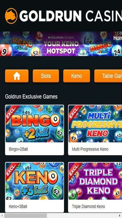 Goldrun Casino Mobile