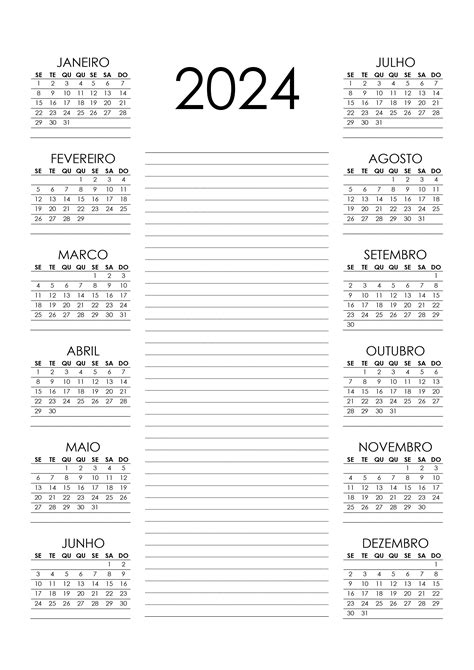 Gratis Calendario Com As Faixas De Tempo O Modelo De 2024