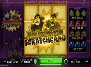 Halloween Scratchcard Slot - Play Online