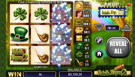 Irish Eyes Scratch Slot - Play Online