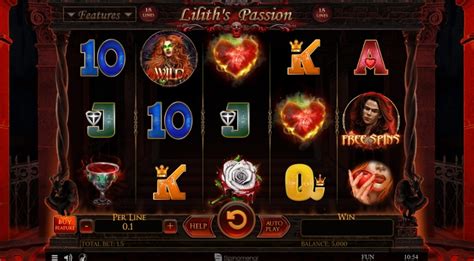 Lilith Passion 15 Lines 888 Casino