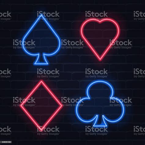 Neon Poker Sinais