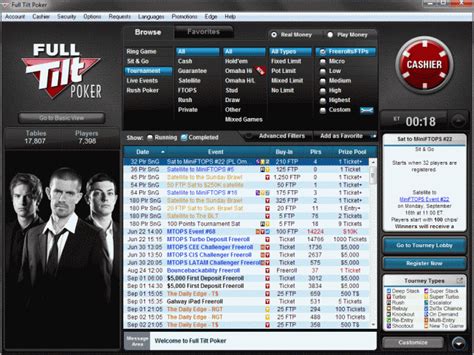 O Full Tilt Poker Freeroll Holanda