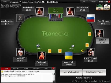 O Titan Poker Bonus De Recarga De Codigo