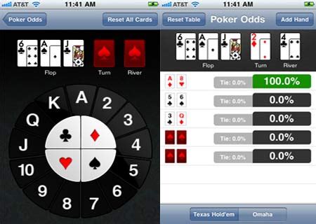 Omaha Poker Odds Calculator Iphone