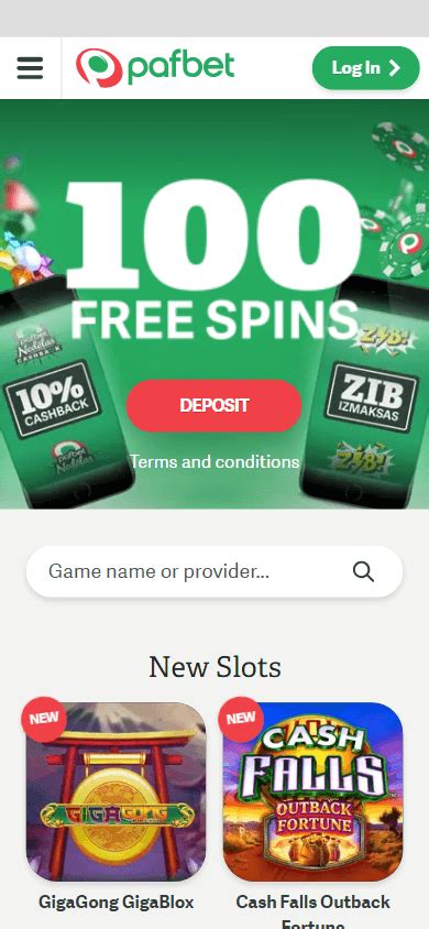 Pafbet Casino Mobile