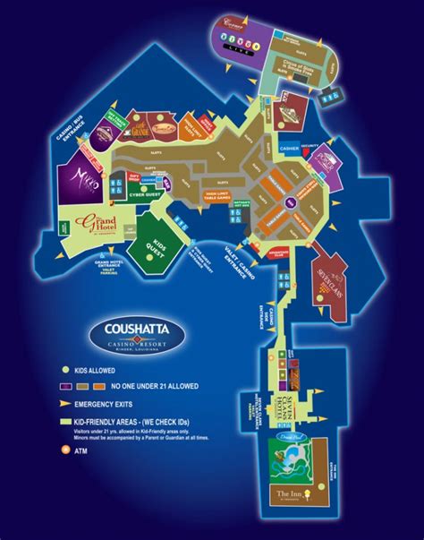 Palmer Casino Mapa