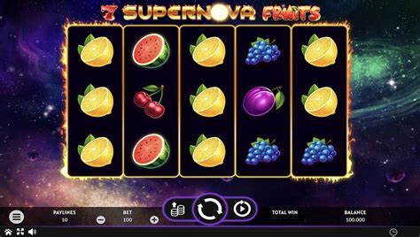 Play 7 Supernova Fruits Slot