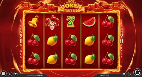 Play Hot Joker Fruits 20 Slot
