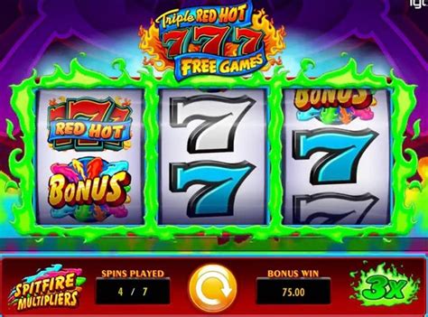 Play Hot Triple Sevens Special Slot