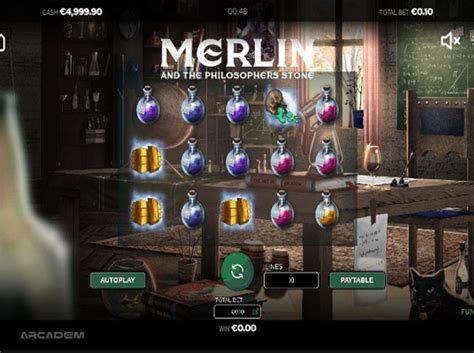 Play Merlin And The Philosopher Stone Slot