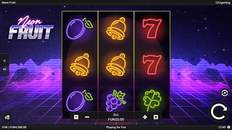 Play Neon Light Fruits Slot