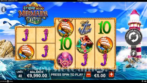 Play Triple Stop Mermaids Find Slot