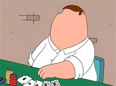 Poker Face Family Guy