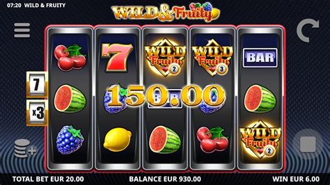 Slot Wild And Fruity