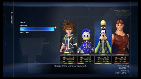 Sora Item Slots