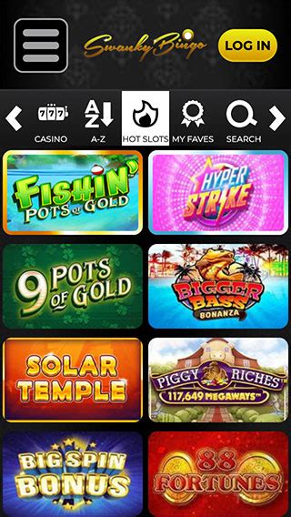 Swanky Bingo Casino Mobile