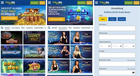 William Hill Casino 5 Euros Gratis